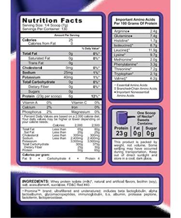 Syntrax Nectar Sweets Grass-Fed Whey Protein Isolate Strawberry Mousse 2lb - 32oz - Buy Online on GoSupps.com