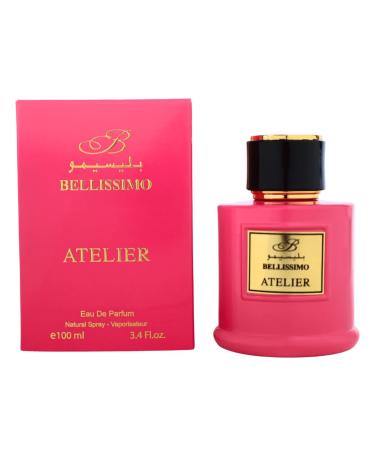 BELLISSIMO Atelier Pink Eau de Parfum 3.4 fl oz Captivating & Long-Lasting Women's Fragrance in Elegant Packaging! - Buy Online on GoSupps.com