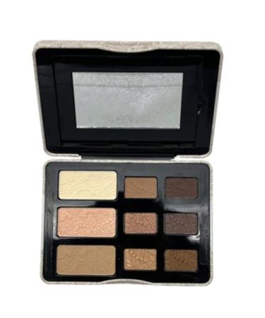 Ccolor Soft Natural 9 Color Eyeshadow Palette - Highly Pigmented - Compact Palette Matte/Shimmer Neutral Colors Smokey Eye - Makeup Palette