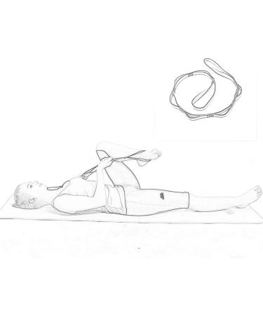 FIRESKIOR Climbing Daisy Chain Strap - Adjustable Nylon Yoga Extend Belt in Gray - Buy Online on GoSupps.com