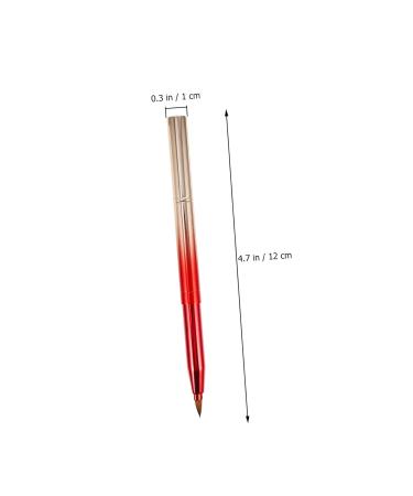 Housoutil Portable Double Ended Lip Brush Set - 2pcs Versatile Lip Scrub & Eyelash Tool - Travel-Friendly Disposable Makeup Applicator - Buy Online on GoSupps.com
