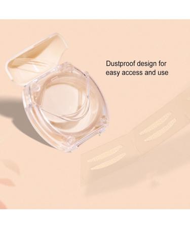 SUDNJIALQ 120piece Flawlessly Invisible Glue-Less Double Eyelid Stickers Easy to Care and Long-Lasting Easy to Wear M Olive Shape - Buy Online on GoSupps.com