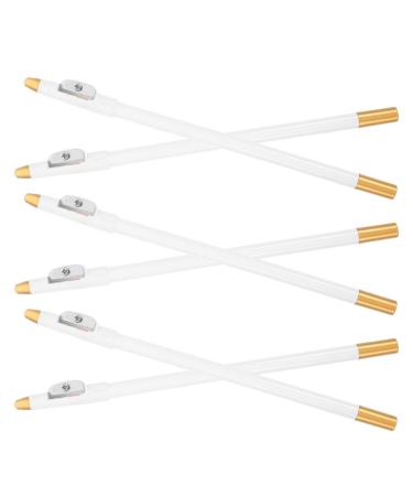 jojofuny 6 Pi ces Crayon Sourcils Fin Multifonctionnel Crayon de Maquillage Pr cis pour Yeux et Sourcils pour Utilisation Quotidienne et Voyage