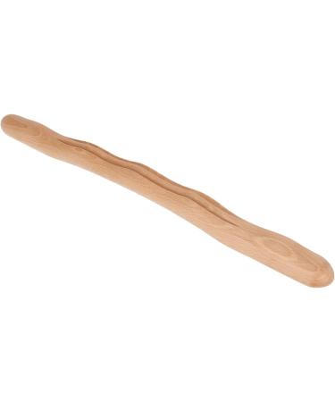 Body Lymph Massage Tab - 16.1 Relaxing Manual Cellulite Scooter Stick for Back Stomach & Shoulder - Wood Massage Device for Body Wellness - Buy Online on GoSupps.com