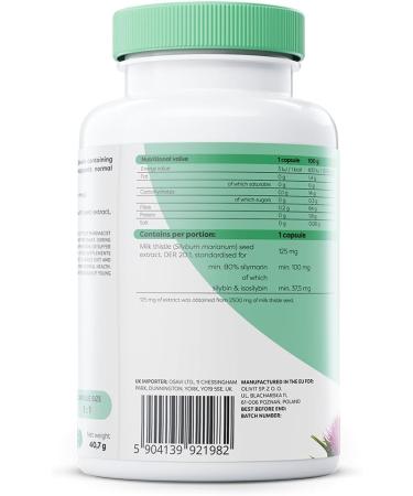 Osavi Milk Thistle Silymarin 100mg 120 vegan caps - Buy Online on GoSupps.com