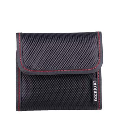 Rise(UK) 3-Pocket Camera Lens Filter Carry Case Bag Pouch for 25mm-82mm Filters (3-Pocket)