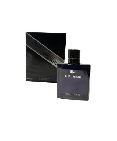 Blu Challenge Men 3.3 Ounces Eau De Toilette Spray