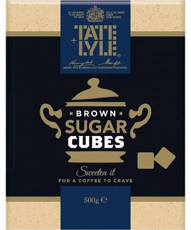 Tate & Lyle Fairtrade Demerara Cube Sugar (500g X 5) - Buy Online on GoSupps.com