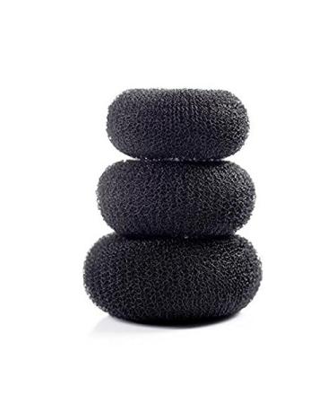 3-Piece Bun/Knot Maker Set for Women | Large Medium & Small Sizes | Perfect Hair Accessories for Effortless Styles - Buy Online on GoSupps.com