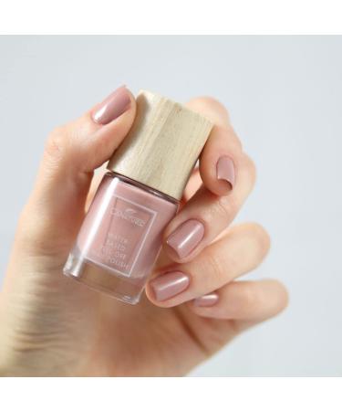 LaNature Water-Based Nail Polish - Powdery Rose | Vegan & Peel-Off | 10 ml - Eco-Friendly Nail Care - Buy Online on GoSupps.com