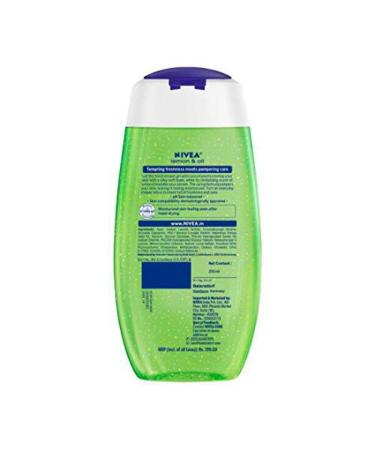 Nivea Lemon and Oil Shower Gel 250ml - Refreshing Bath Care - Buy Online on GoSupps.com
