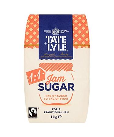 Tate & Lyle Fairtrade 1:1 Jam Sugar 1kg (1kg Pack)