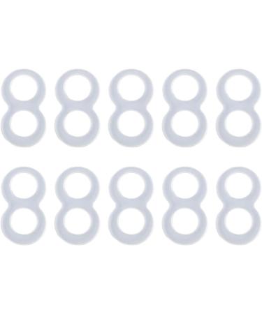 Ingrown Toenail Corrector Ring Washable Transparent Lightweight Silicone Ingrown Toenail Tool for Nail Care - Buy Online on GoSupps.com