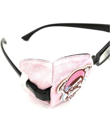 Single Lovely Cartoon Eye Patch Glasses Cover Lazy Training Amblyopia Strabismus Corrected Eye Patches for Children's - (Little Girl Pattern) Left Eye - Buy Online on GoSupps.com