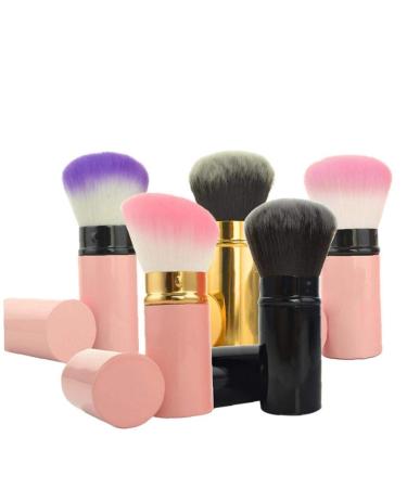 Retractable Foundation Blending Brush - Portable Highlighter & Blush Brush for Women - Perfect Make Up Tool for Cream & Powder - Buy Online on GoSupps.com