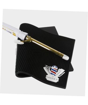 Healeved Hairdressing Mat Makeup Mat for Vanity Silicone Mat Vanity Accessories for Women Hot Tool Mat Hair Appliance Organizer Beauty Tools Barber Mat for Station - Buy Online on GoSupps.com