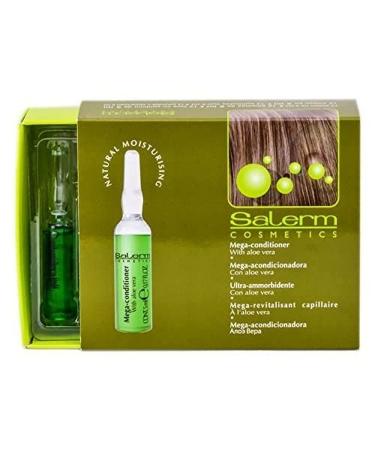 Salerm Cosmetics Mega Conditioner For Nature Moisturising Treatment - 12 Vials x 0.17 oz by Salerm - Buy Online on GoSupps.com