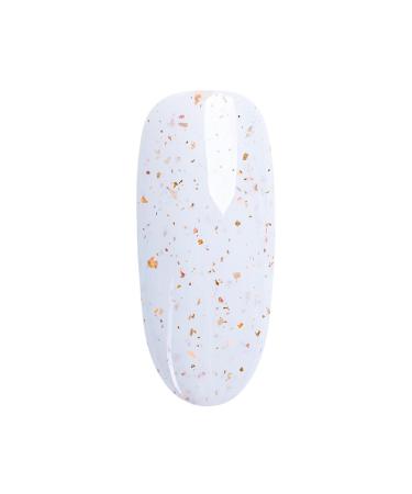 Neonail UV Nail Polish Base Coat Gel - Glitter Effect White Sparkle 7.2ml | Perfect for Gel Nails & Nail Art - Buy Online on GoSupps.com