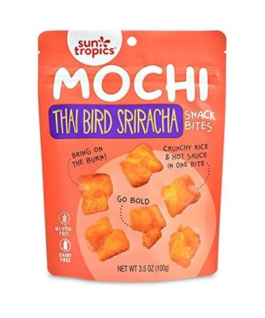 Sun Tropics Mochi Snack Bites Variety Pack - Gluten Free, Dairy Free, Crunchy Snack - 3.5 oz (6 Pack) - Buy Online on GoSupps.com