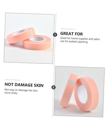 Ipetboom 12 Rolls Eyelash Tape Foam Lash Tape Eyelash Planting Strip Grafting Eyelash Tool Medical Tape Beauty Salon Supplies Microporous Fake Eyelashes Non-woven Tape Pink - Buy Online on GoSupps.com