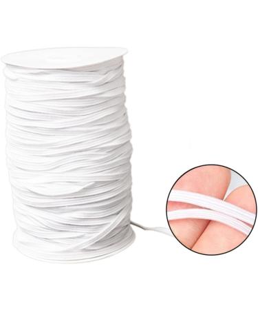 Healeved 3-St Elastic Coil Cord - Adjustable Bouncy Band Mask Replacement Straps | 3pcs White 7312x0.3cm for Face Masks - Buy Online on GoSupps.com