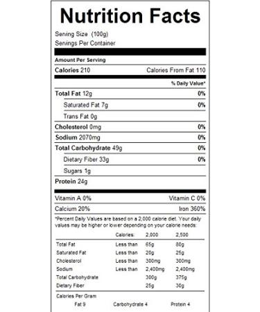 Jellybean Foods Black Onyx Baking Cocoa Powder - 1 Lb - Rich Flavor & Quality - Buy Online on GoSupps.com