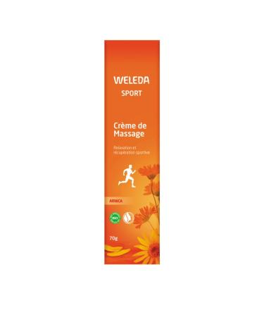 WELEDA Cr me Bio pour Massage et R cup ration Sportive Apaisante et Revitalisante (70g) - Le Lot De 2