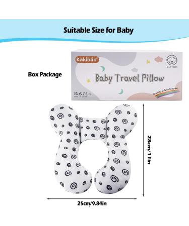 KAKIBLIN Baby Neck Pillow - Infant Neck Support for Pushchair & Car Seat - Snail Design - Buy Online on GoSupps.com