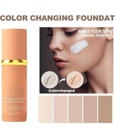Foundation 4 in 1-30ml Hydrating Medium full coverage concealer with SPF 50+Longwearing & Waterproof for Gym Sports Dancing - Buy Online on GoSupps.com