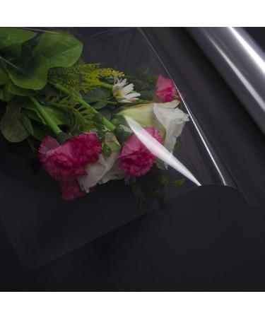 Clear Cellophane Wrap Roll 16" Inch 100' Ft for Gift Baskets Arts and Crafts Flowers Desserts Fruit Treats Wrapping & Decorating 16x1200 Inch (Pack of 1) - Buy Online on GoSupps.com