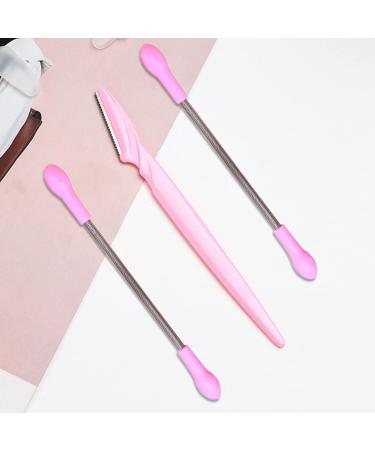 LEEQBCR-3 Piece Female Facial Epilator Set with Eyebrow Trimming Tools - Buy Online on GoSupps.com