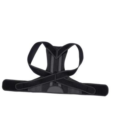 Gatuida 1 Pc Hunchback Belt Man Belt Support Posture Provide Lumbar Support Men Straightener Hunchback Posture Brace Fajas Para Hombres The Shoulder Orthotics 31X26.5CM Black