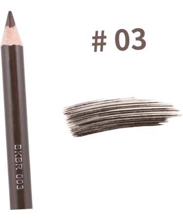 POPETPOP 6 Pcs Eyebrow Pen Eye Brow Brush Black Eyeliner Pencils Eyebrow Brush Lasting Eyebrow Line Miss 1 count (Pack of 1) As Shownx3pcs - Buy Online on GoSupps.com