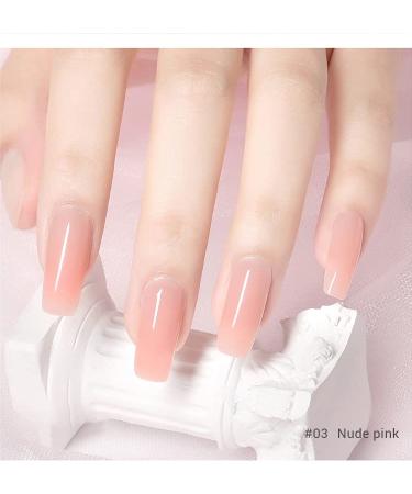 X&D Gel Nail Polish Kit with Polygel Quick Dry Clear Extension - 5 Colors, Dual Forms, Brush, File Set - 8 pcs - Buy Online on GoSupps.com