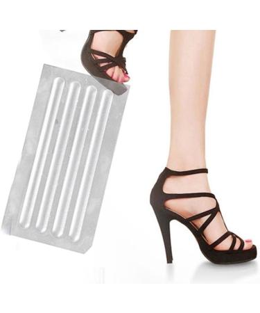 Clear Silicone Thin Adhesive Tape for High Heels - 24 Anti-Wear Back Foot Stickers for Women & Girls - Buy Online on GoSupps.com