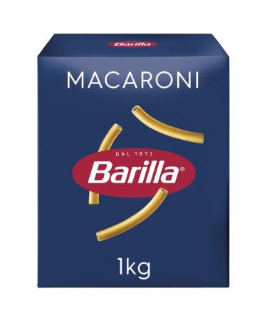 G n rique BARILLA - Barilla Macaroni Pasta - Macaroni 1kg - 1kg - Pack of 4 - Sold as a Pack