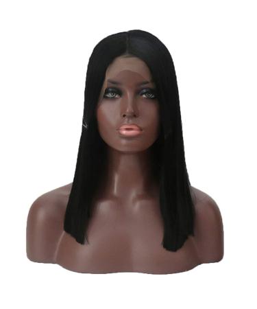 Long Black Curly Wavy Synthetic Wig for Women - Brazilian Cosplay Hair for 50s 60s 70s & 80s Styles - International Shipping - Buy Online on GoSupps.com