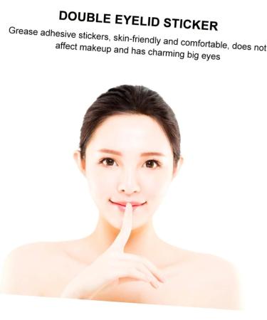 Mikinona Eyelid Stickers 3 Mesh Pastes Invisible Instant Glue Eyelid Lift/Stickers Breathable Makeup Sticker Lace Eye - Buy Online on GoSupps.com