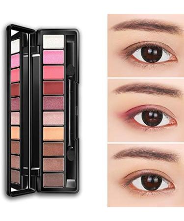 Clest F&H 10 Colors Eyeshadow Palette Pigmented Shades Makeup Palette Set Eye Makeup Matte Smoky Eyeshadow Colors for Long-Lasting Wear-6 Color6 - Buy Online on GoSupps.com