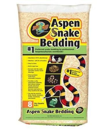 Zoo Med Aspen Snake Bedding 8 qt
