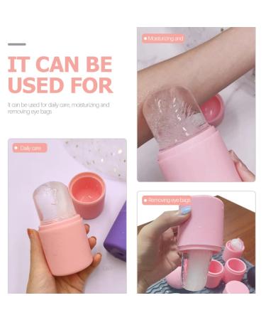 Silicone Ice Face Roller - Cooling Facial Massage Tool for Glowing Skin | Shop Now - Buy Online on GoSupps.com
