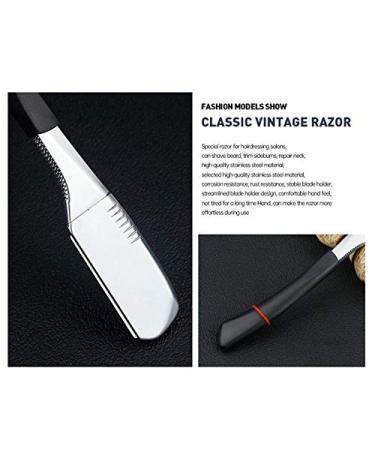 Nicfaky Shaving Knife Stick - Premium Barber Razor for Men & Women | Spring Design for Face Armpit & Body Shaving - Buy Online on GoSupps.com