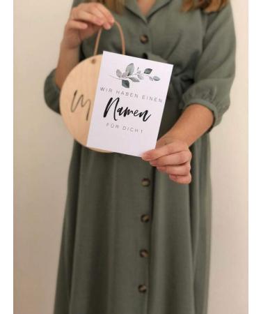 Sky.herz.papier Milestone Cards for Pregnancy - 50 High-Quality Cards & Gift Box - Perfect Gift for Expecting Moms - Buy Online on GoSupps.com