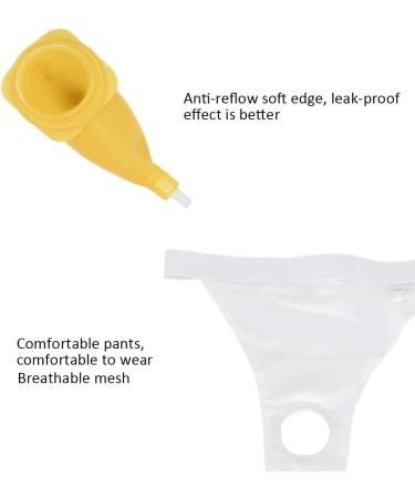 Portable Reusable Male Urinal Bag | Elastic Waistband Pee Collector for Men - Ideal for Travel & Outdoor Use - Buy Online on GoSupps.com