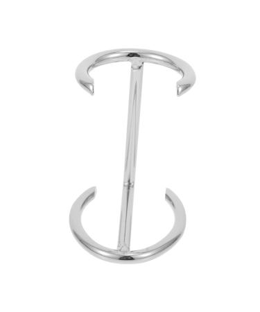 Beaupretty 1st Razor holder Bathroom Razor Razor Razor Stand for safety razor Razor Razor Razor Organizer Tool Mann Ferrolegation Vertical 7x5.5x4.5cm Silver