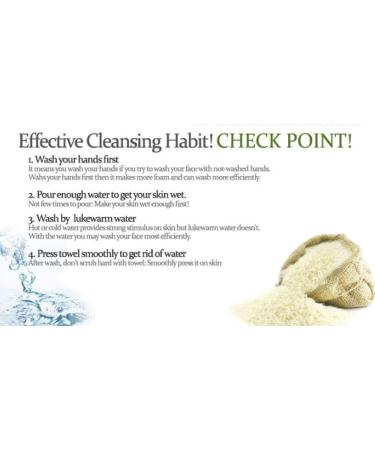 MIZON Rice Real Cleansing Foam 150ml - Hydrating, Soothing, Moisturizing, Tone Correction | Korean Skincare - Buy Online on GoSupps.com