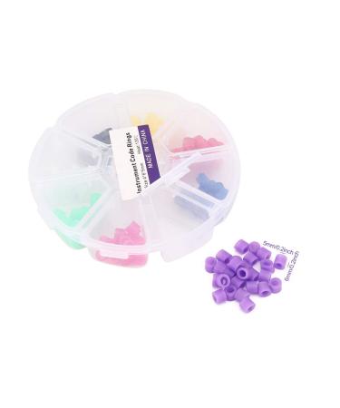 Dental Color Code Rings - 160pcs Silicone Orthodontic Instrument Rings in Carton - Buy Online on GoSupps.com