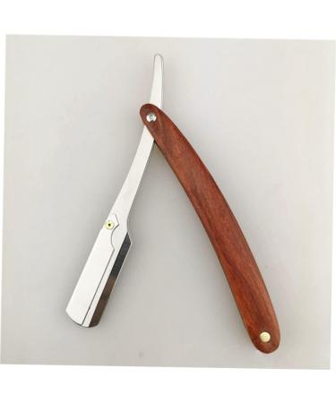 Premium Hapinary Flacberator 2ST Men's Razor Set - Professional Straight Handheld Razor & Old-Fashioned Bamboo Shave - 2 Pcs for Ultimate Grooming - Buy Online on GoSupps.com