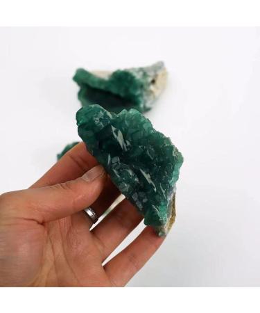 Natural Crystal Rough 200g-950g Natural Green Fluorite Minerals Cluster Stones 1pc Suitable for Home (Color : 1pc 860g-950g) - Buy Online on GoSupps.com