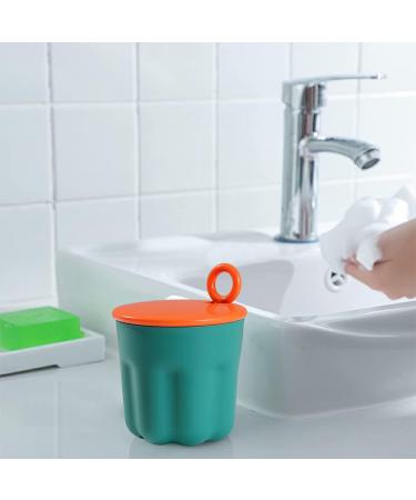 rongweiwang Foam Maker Cup Foamer Bath Facial Shower Gel Bubbler Bubbles Portable Travel Cleansing Cream Foaming Home Skin Care Dark Green - Buy Online on GoSupps.com